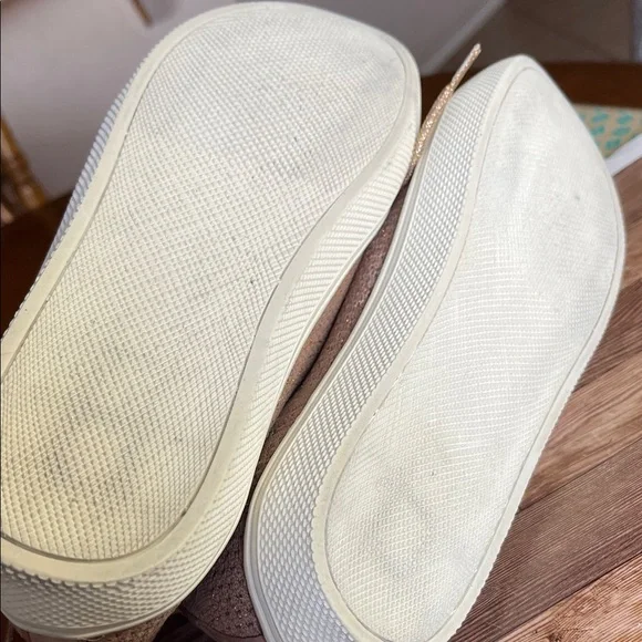 Rothy's Tan Knit Sneakers - Picture 5 of 6